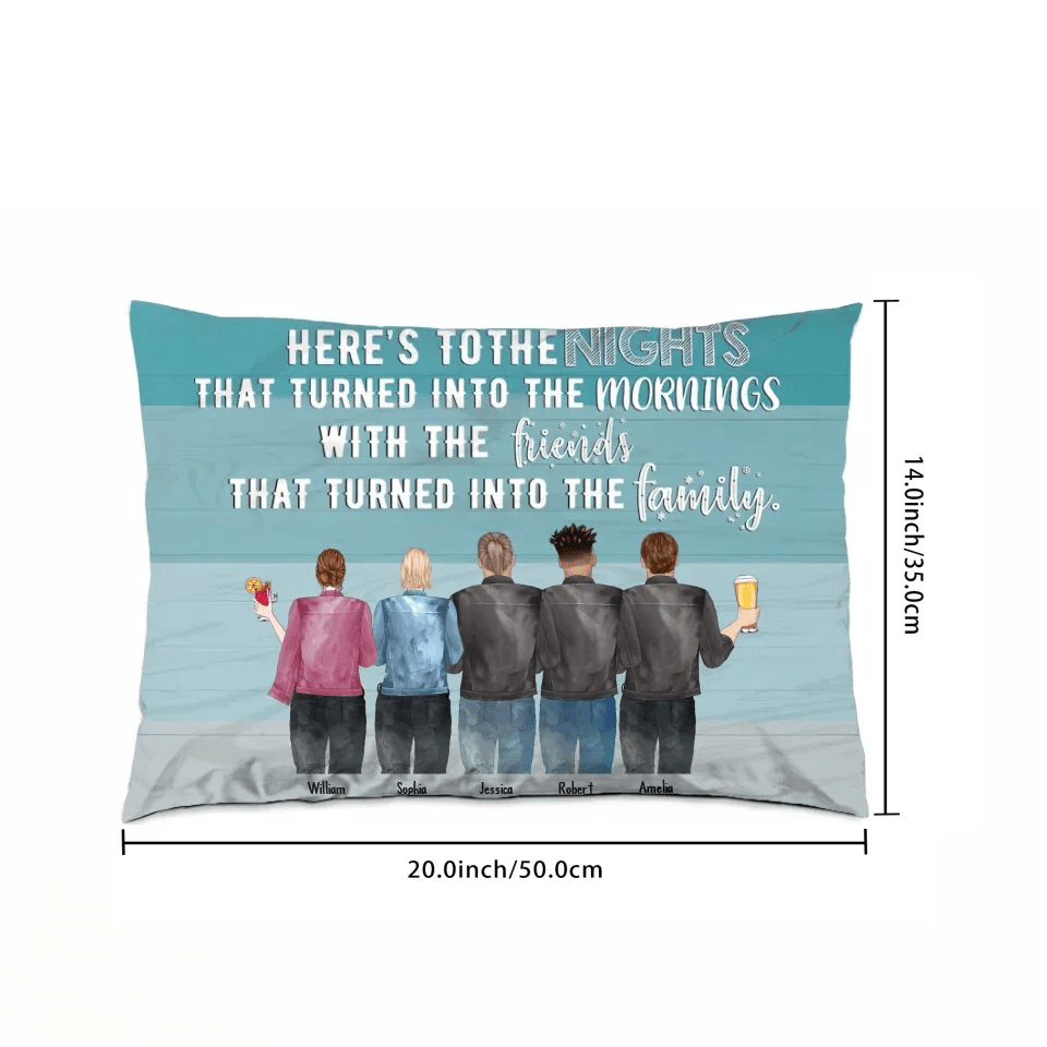 Here's To The Nights - Birthday Gift For Friends 713476 - B - DiyGiftly