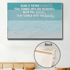 Here's To The Nights - Personalized Poster - Birthday Gift For Friends 713476 - 714234 - DiyGiftly