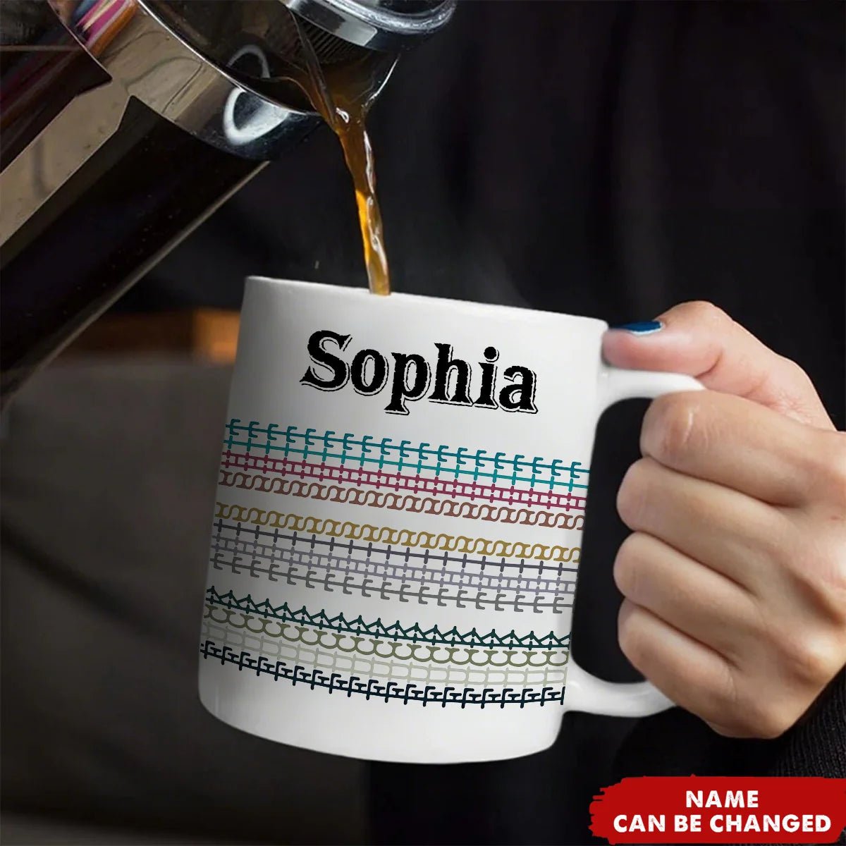 Hidden Swear Message Funny Personalized Mug – Secret Sarcastic Coffee Cup, Office Gift for Work Bestie, Friend, or Coworker, Custom Name or Text, Unique Birthday, Christmas, or Gag Gift Idea 87282432 - DiyGiftly