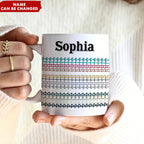Hidden Swear Message Funny Personalized Mug – Secret Sarcastic Coffee Cup, Office Gift for Work Bestie, Friend, or Coworker, Custom Name or Text, Unique Birthday, Christmas, or Gag Gift Idea 87282432 - DiyGiftly