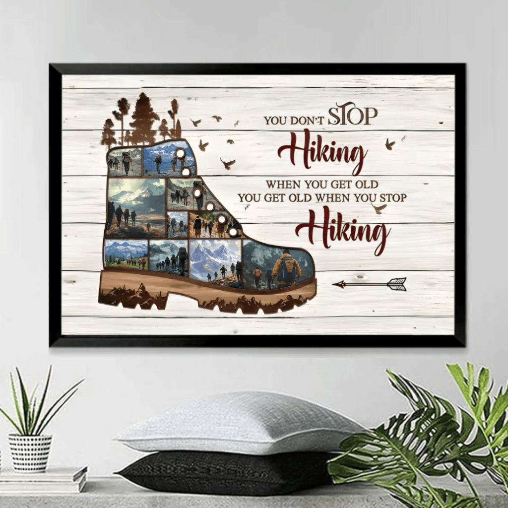 Hiking Photo - Personalized Poster - Gift for Friends,Hiking Lover 745773 - 745794 - DiyGiftly