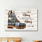 Hiking Photo - Personalized Poster - Gift for Friends,Hiking Lover 745773 - 745794 - DiyGiftly