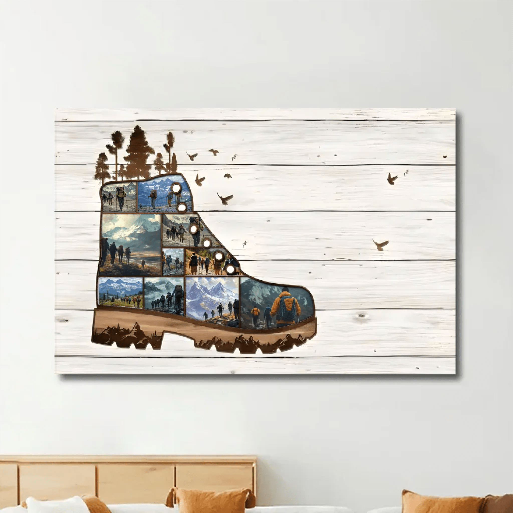 Hiking Photo - Personalized Poster - Gift for Friends,Hiking Lover 745773 - 745794 - DiyGiftly