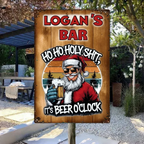 Ho Ho Holy Shit - Personalized Bar Sign With Name 741295 - 741324 - DiyGiftly