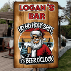 Ho Ho Holy Shit - Personalized Bar Sign With Name 741295 - 741324 - DiyGiftly
