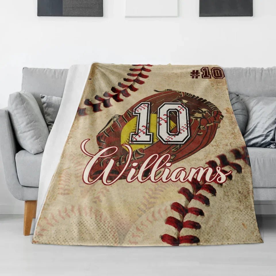 Holding a football, victory in my heart - personalized blanket 750640 - DiyGiftly
