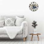 Home Is Where You Park It - Personalized Camping Wall Clock 736209 - DiyGiftly