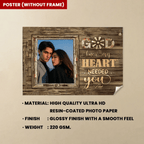 Home Is Wherever I'm With You - Personalized Poster 741767 - 741769 - DiyGiftly