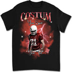 Hot Sports - Customized Sports T-shirt Upload Photos - Gifts for Sports Lovers 738648 - DiyGiftly