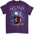 Hot Sports - Customized Sports T-shirt Upload Photos - Gifts for Sports Lovers 738648 - DiyGiftly
