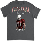 Hot Sports - Customized Sports T-shirt Upload Photos - Gifts for Sports Lovers 738648 - DiyGiftly