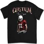 Hot Sports - Customized Sports T-shirt Upload Photos - Gifts for Sports Lovers 738648 - DiyGiftly
