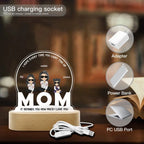 How Much I Love You - Personalized Custom LED Light 751543 - DiyGiftly