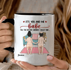 Husband Wife Couple Gift - It's You And Me, Babe Custom Personalized Anniversary Mug 1108970 - DiyGiftly