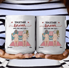 Husband Wife Couple Gift - It's You And Me, Babe Custom Personalized Anniversary Mug 1108970 - DiyGiftly