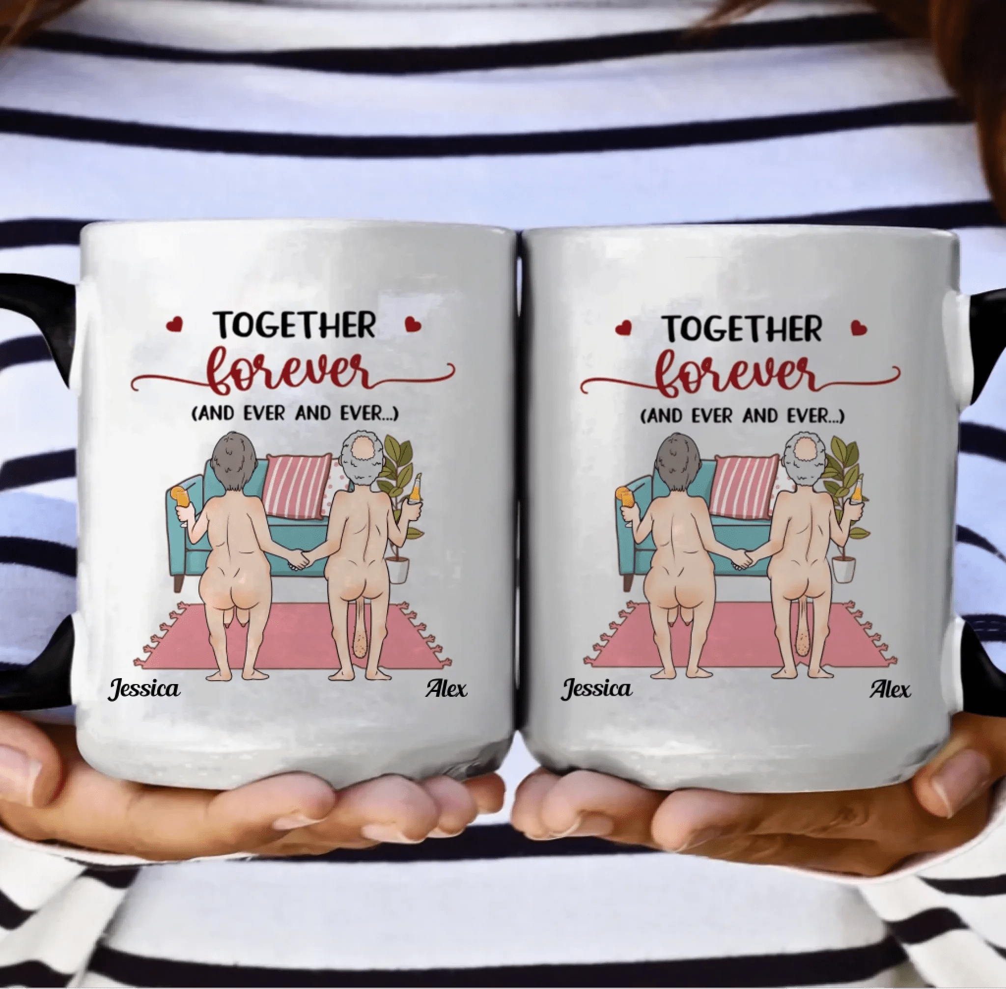 Husband Wife Couple Gift - It's You And Me, Babe Custom Personalized Anniversary Mug 1108970 - DiyGiftly