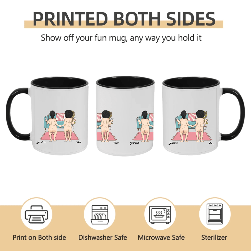 Husband Wife Couple Gift - It's You And Me, Babe Custom Personalized Anniversary Mug 1108970 - DiyGiftly