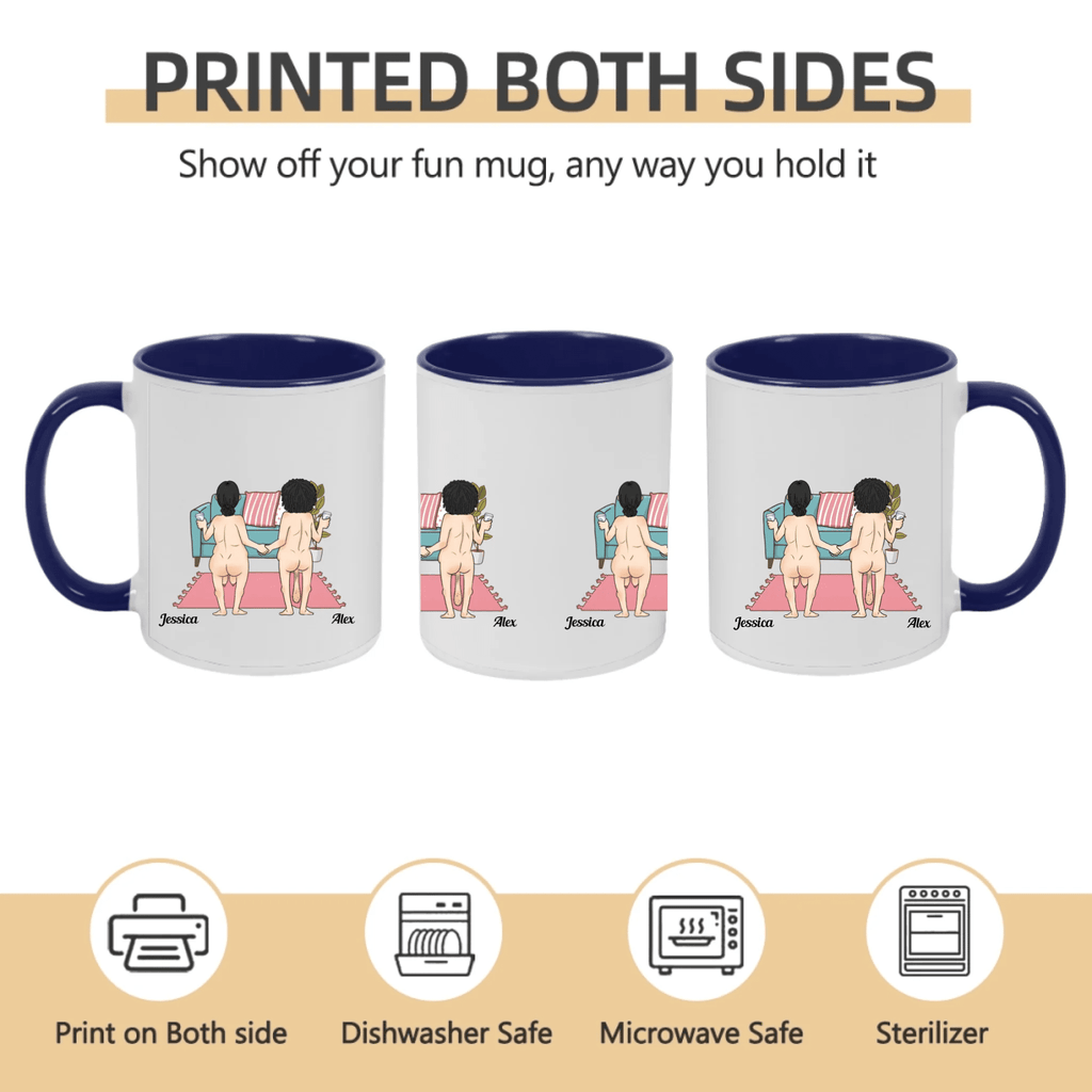 Husband Wife Couple Gift - It's You And Me, Babe Custom Personalized Anniversary Mug 1108970 - DiyGiftly