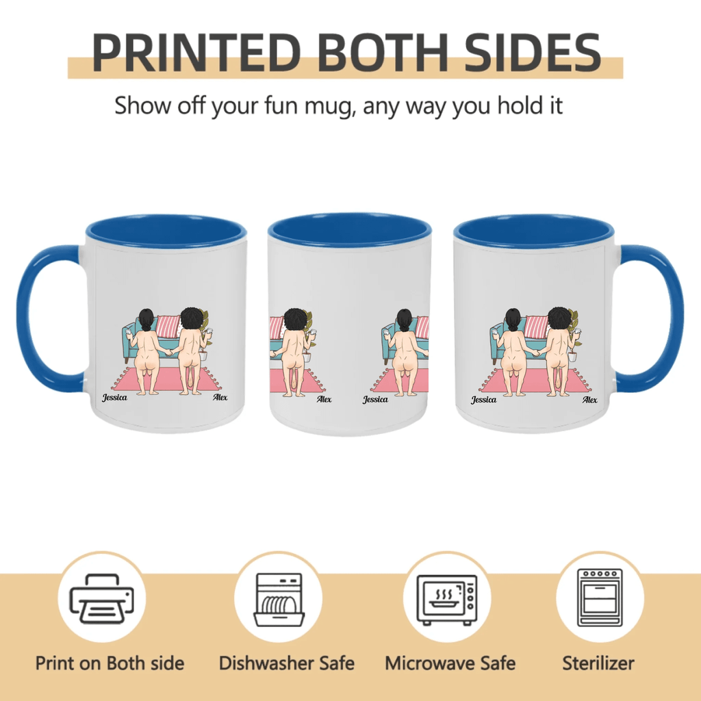 Husband Wife Couple Gift - It's You And Me, Babe Custom Personalized Anniversary Mug 1108970 - DiyGiftly