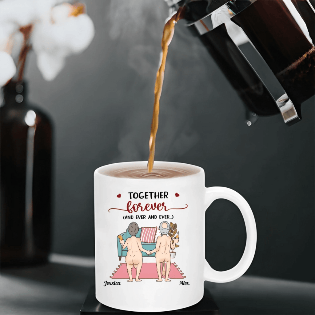 Husband Wife Couple Gift - It's You And Me, Babe Custom Personalized Anniversary Mug 1108970 - DiyGiftly