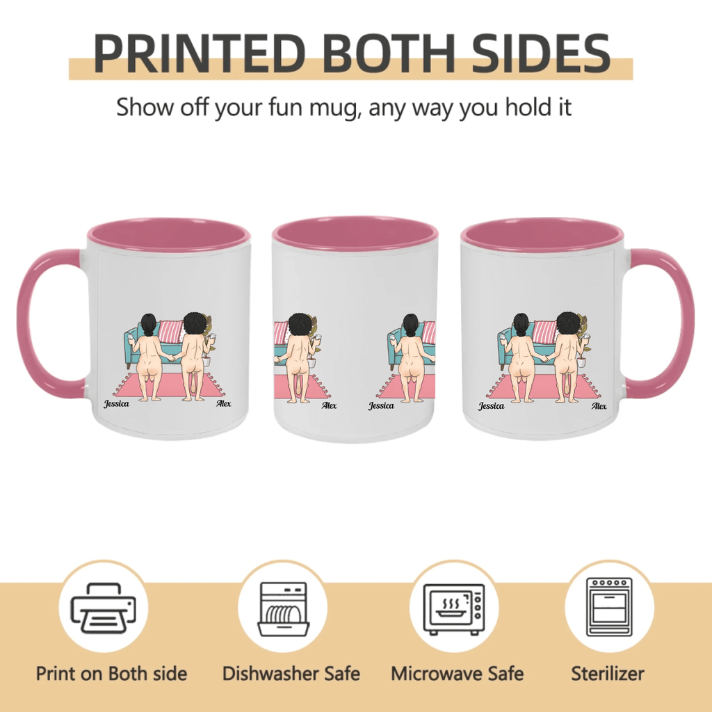 Husband Wife Couple Gift - It's You And Me, Babe Custom Personalized Anniversary Mug 1108970 - DiyGiftly