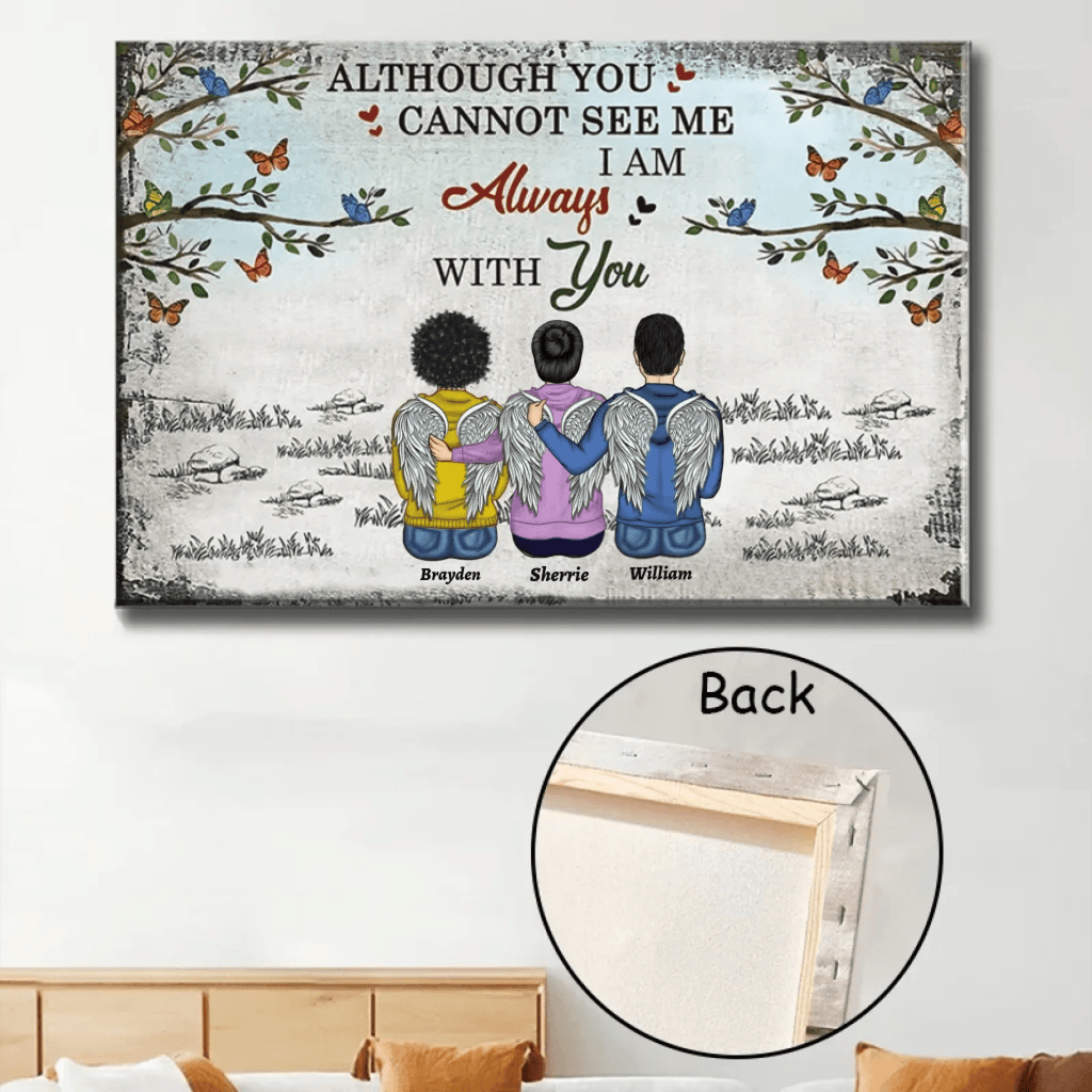 personalized photo poster wooden home remembrance poster and canvas