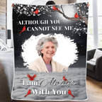 blanket personalized photo comfort during grief