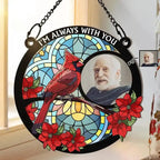 suncatcher personalized photo with name acrylic home remembrance 6 inch