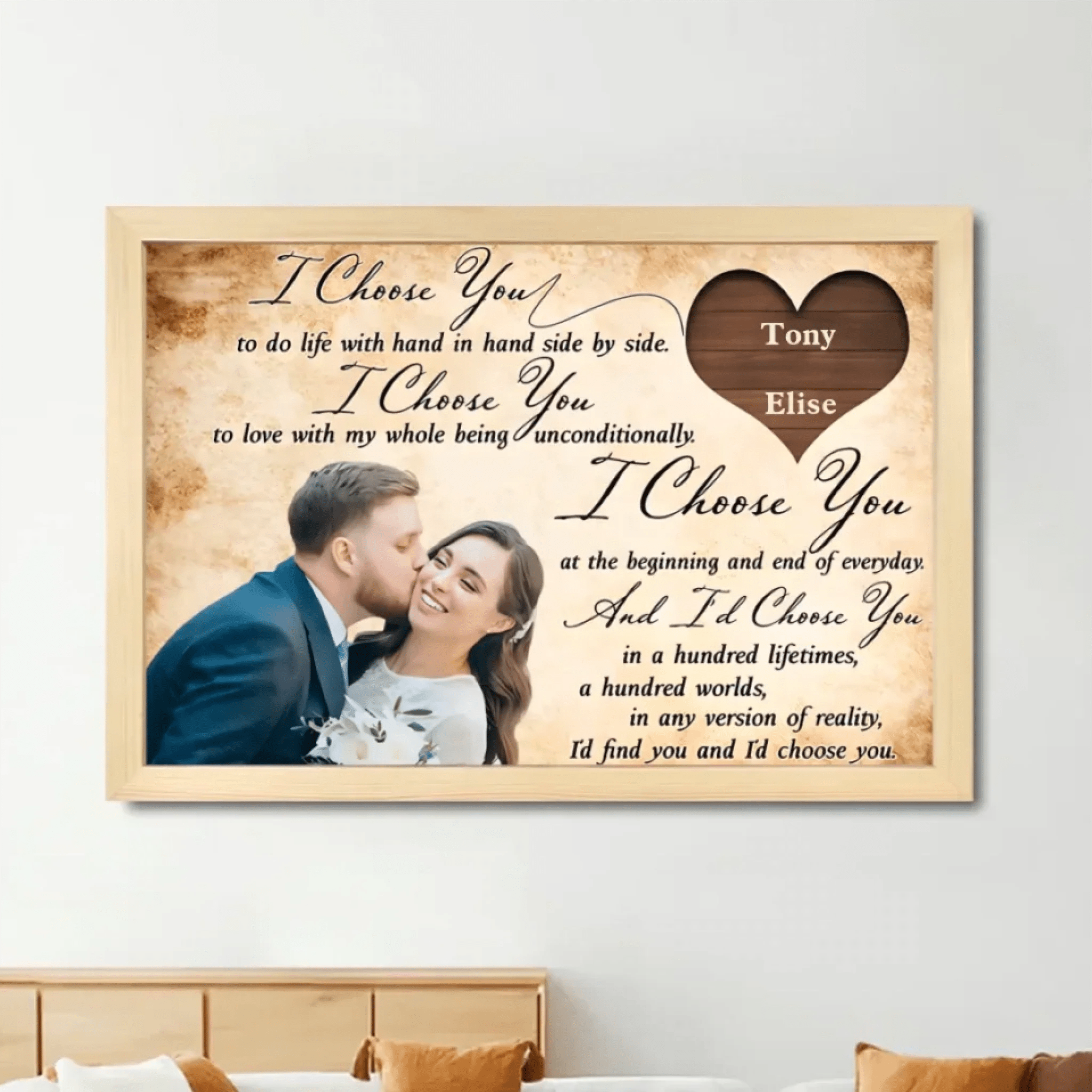 I Choose You - Gift for a Biker - Personalized Poster 736922 - 736922 - DiyGiftly