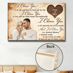 I Choose You - Gift for a Biker - Personalized Poster 736922 - 736922 - DiyGiftly