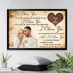 I Choose You - Gift for a Biker - Personalized Poster 736922 - 736922 - DiyGiftly