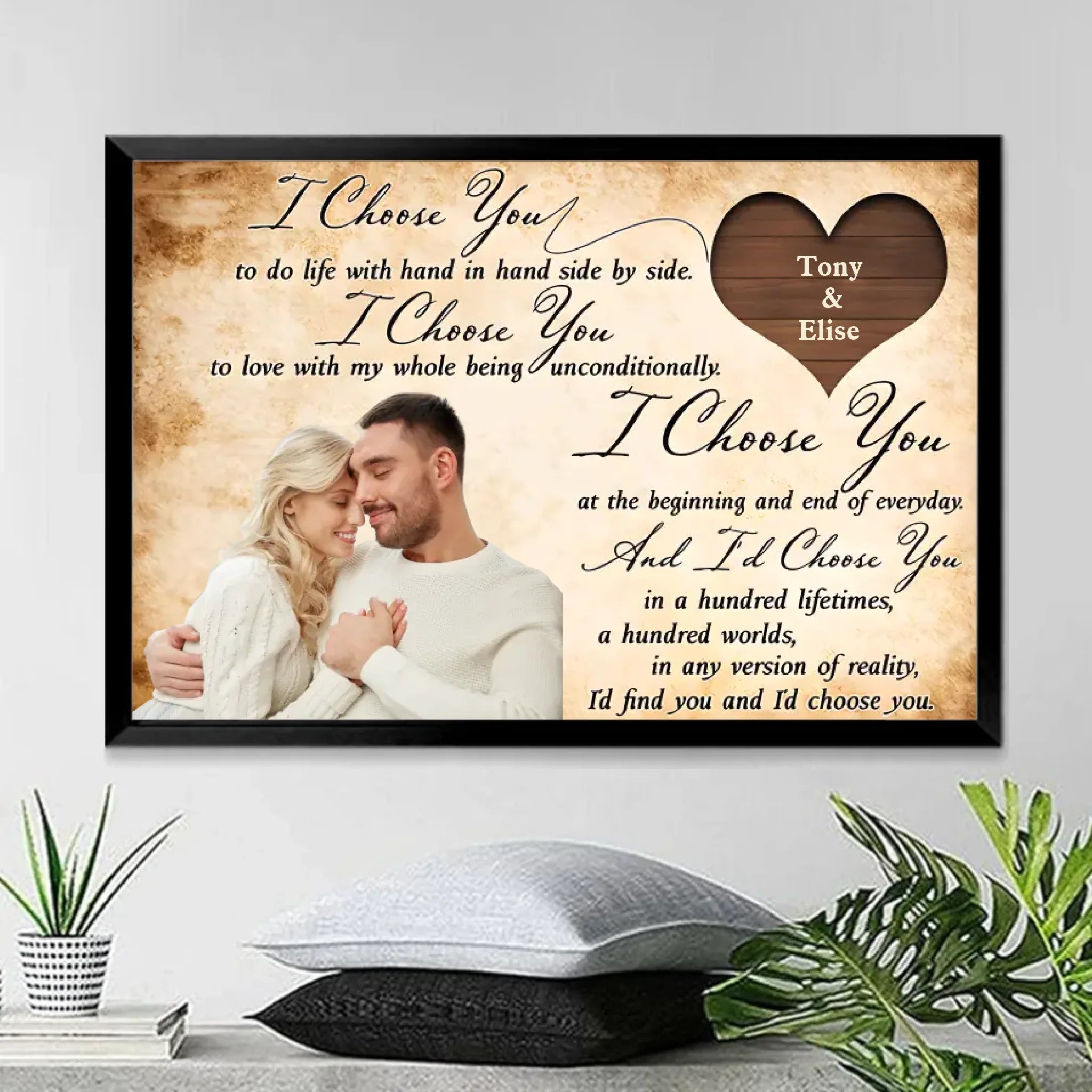 I Choose You - Gift for a Biker - Personalized Poster 736922 - 736922 - DiyGiftly
