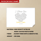 I Choose You To Do Life With Hand In Hand - Personalized Wrapped Photo Canvas 712266 - 712329 - DiyGiftly