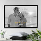 I Choose You To Do Life With Hand In Hand - Personalized Wrapped Photo Canvas 712266 - 712329 - DiyGiftly