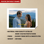 I Choose You To Do Life With Hand In Hand - Personalized Wrapped Photo Canvas 756960 - 756961 - DiyGiftly