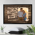 I Deeply Fall In Love With You - Personalized Horizontal Canvas - Upload Image, Gift For Couples, Husband Wife 709966 - 710300 - DiyGiftly