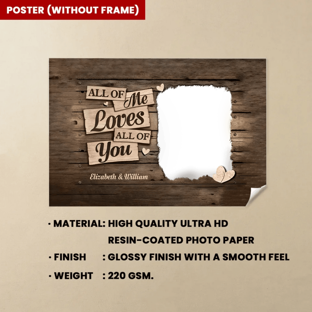 I Deeply Fall In Love With You - Personalized Horizontal Canvas - Upload Image, Gift For Couples, Husband Wife 709966 - 710300 - DiyGiftly