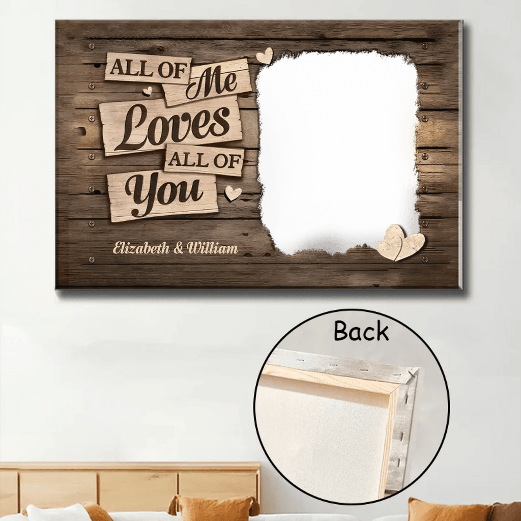 I Deeply Fall In Love With You - Personalized Horizontal Canvas - Upload Image, Gift For Couples, Husband Wife 709966 - 710300 - DiyGiftly