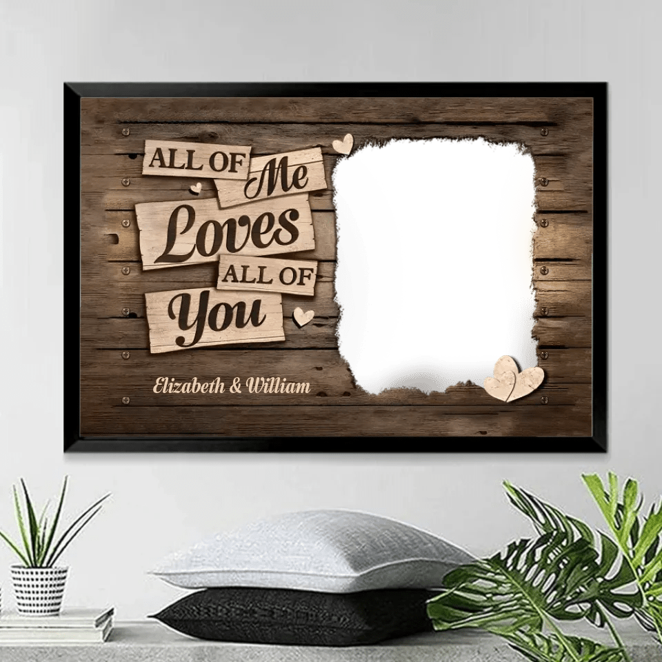 I Deeply Fall In Love With You - Personalized Horizontal Canvas - Upload Image, Gift For Couples, Husband Wife 709966 - 710300 - DiyGiftly