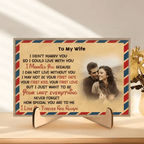 I Didn't Marry You So I Could Live With You Personalized Anniversary Photo Print Canvas 735333 - DiyGiftly