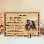 I Didn't Marry You So I Could Live With You Personalized Anniversary Photo Print Canvas 735333 - DiyGiftly