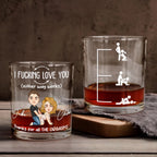 I F*cking Love You - Thanks For All The Orgasms, Personalized Whiskey Glass 1073818 - DiyGiftly
