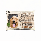 personalized photo pillow loss of dog gift comfort gift personalized preview