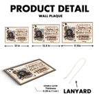 I Feel Your Presence - Upload Image, Personalized Horizontal Wooden Plaque 707203 - DiyGiftly