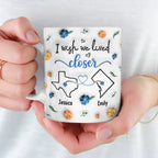 I Found A Sister By Heart - Bestie Personalized Custom 3D Inflated Effect Printed Mug - Gift For Best Friends, BFF, Sisters 689084 - DiyGiftly