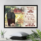 I Had You And You Had Me poster canvas wall art personalized couple design for family