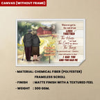 poster canvas wall art I Had You And You Had Me family wall decor for family