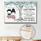 I Had You And You Had Me - Personalized Poster/Wrapped Canvas 712414 - 712614 - DiyGiftly