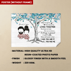 I Had You And You Had Me - Personalized Poster/Wrapped Canvas 712414 - 712614 - DiyGiftly