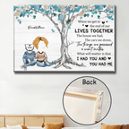 I Had You And You Had Me - Personalized Wrapped Canvas 756927 - DiyGiftly